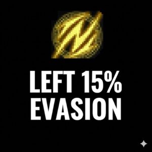 1 left 15% evasion