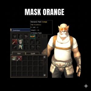 1 mask orange
